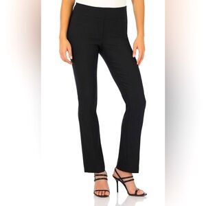 Rekucci Women's Ease Into Comfort Straight Leg Pant with Tummy Control